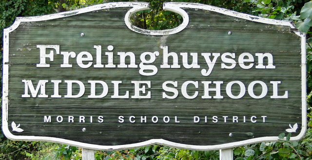 Then I went to Frelinghuysen Middle School