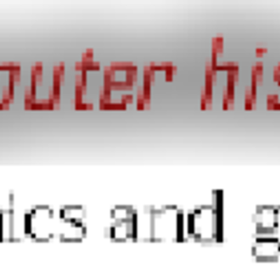 Timeline: Brief timeline of graphics and games