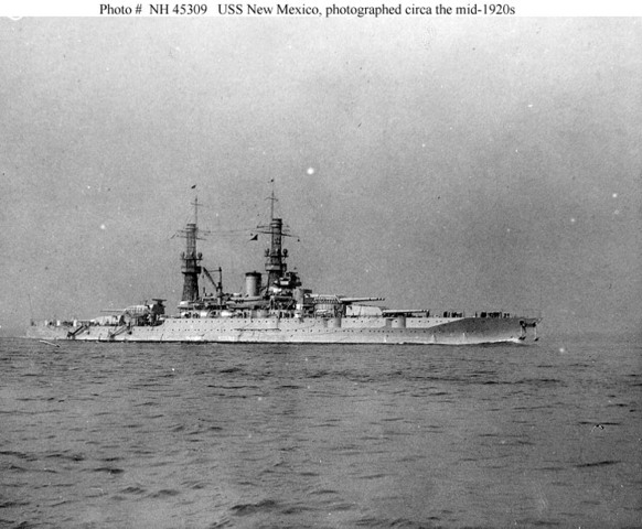 USS Battleship New Mexico is christened