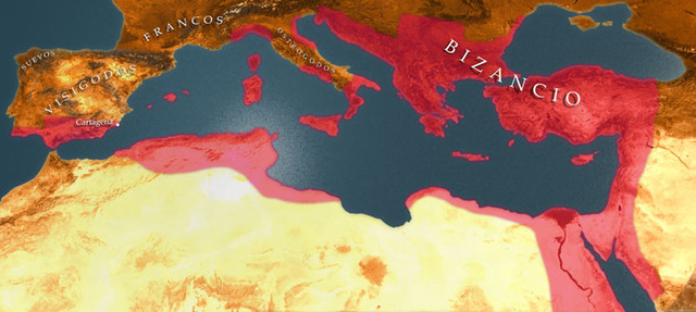 Division Imperio Bizantino