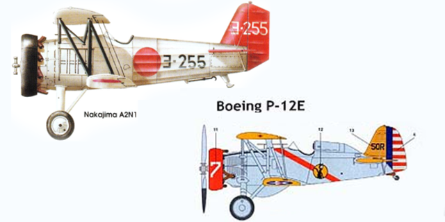 中岛照抄波音P12的A2N 90式舰战