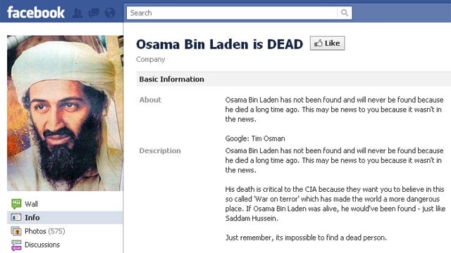Osama bin Laden Dies