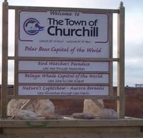 Arrival in Churchill