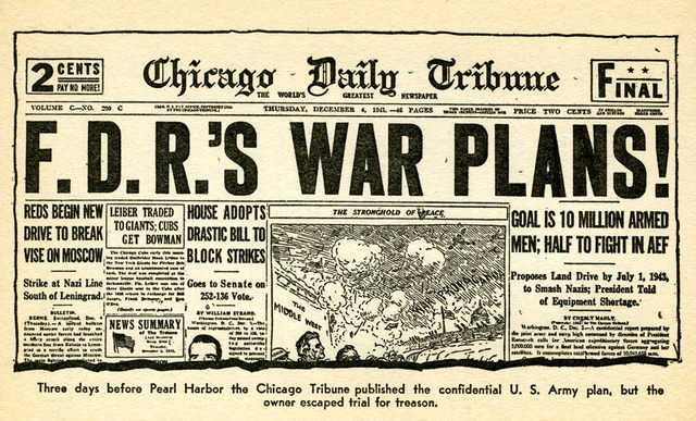 Tribune Reveals America broke Japan's naval code