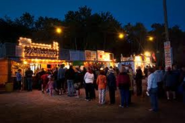 Worked at folk fest at my dads restaurant!