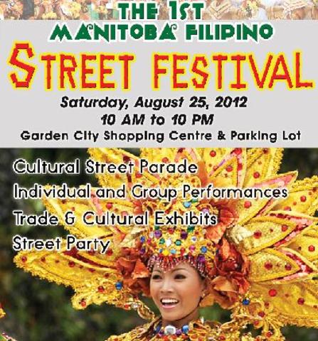 The 1st Manitoban Filipino Street Festival