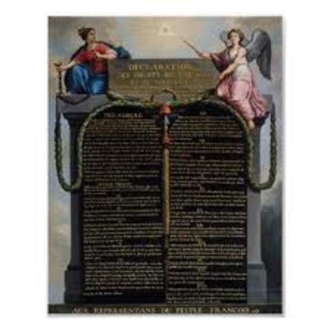 the decaration of the rights of man