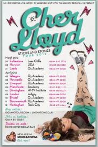 Sticks + Stones Tour UK