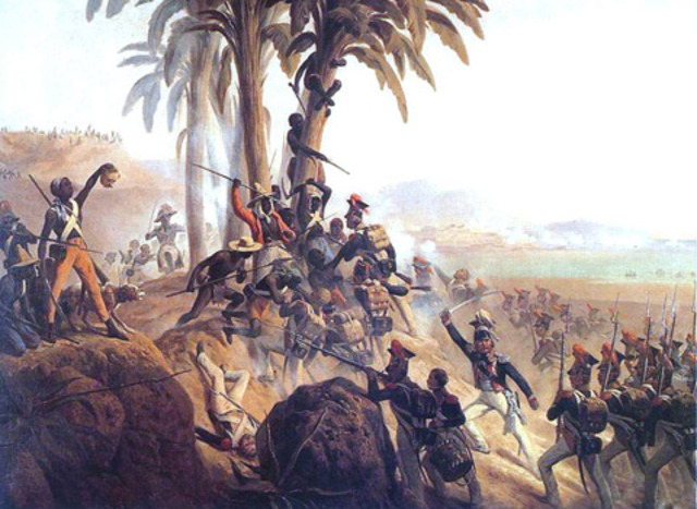 Toussaint masses his troops for the invasion of Santo Domingo