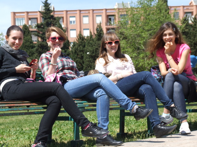 Virginia, Caterina, Noemi e Anna