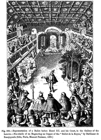 Italians invented ballet.