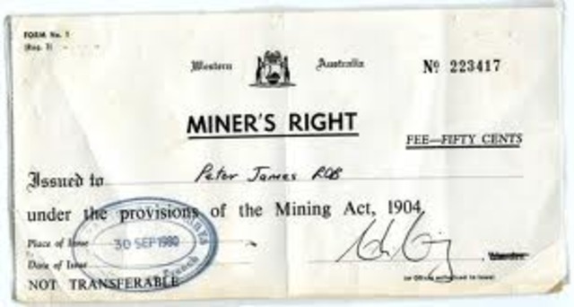miners right