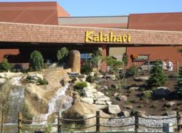 Spring break at great wolf lodge and kalahari!!!