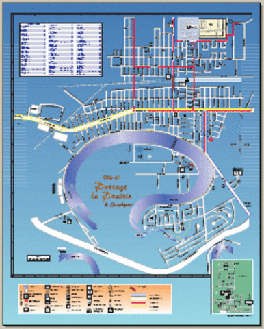 went to Portage la Prairie