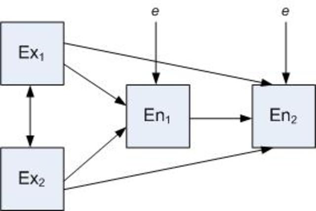 Sewell invented path analysis- is used to describe the directed dependencies among a set of variables.