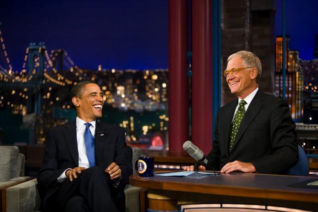 Obama gæst i The Late Show