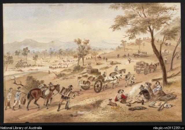 The Richest Alluvial Goldfeild, Ballarat