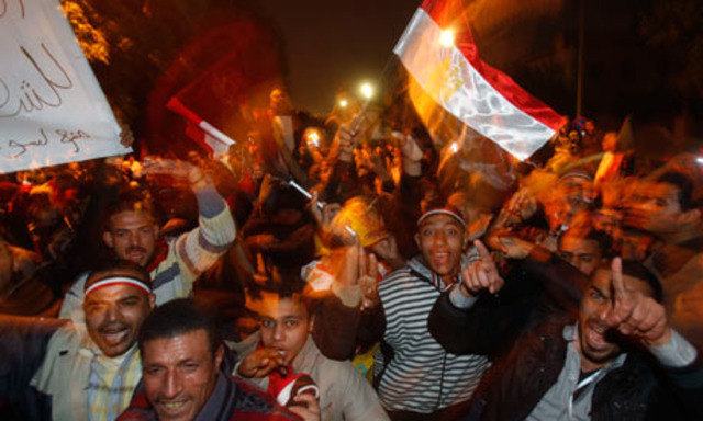 Egyptian Revolution ends.