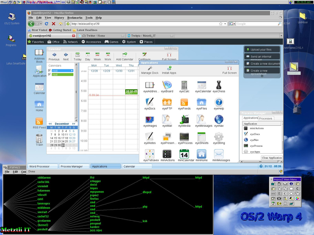IBM and Windows made an Operating System Together