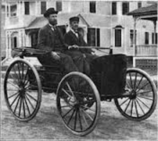 First Gasoline Automobile