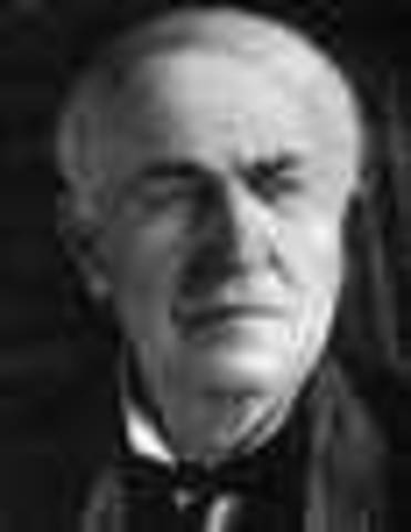 first light bulb/phonograph