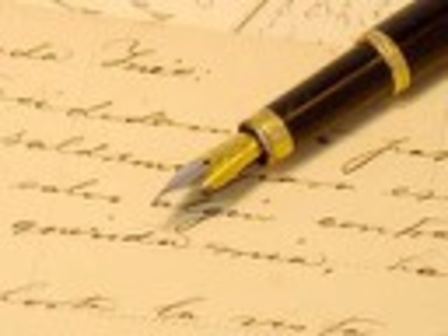 the first letter sent in history