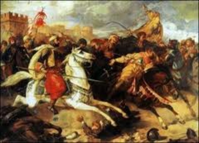 Caída o fin de Bizancio.