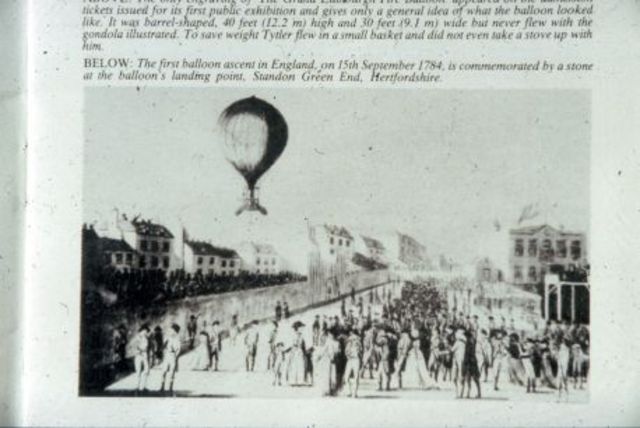 The first manned flight