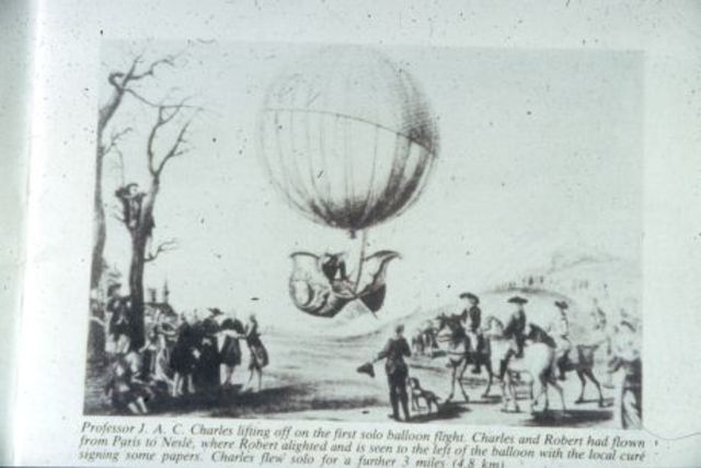 First flight in North America