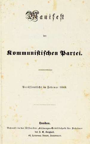 Manifesto del partito comunista