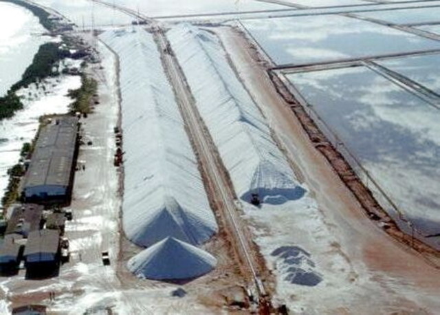 Inauguração da salina Marisco