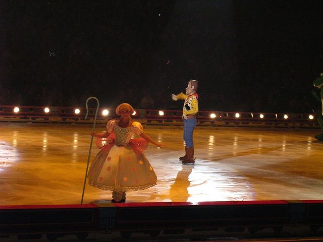 Went to Disney on ice to see Toy Story 2