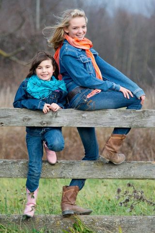 When me and my cousin were modeling