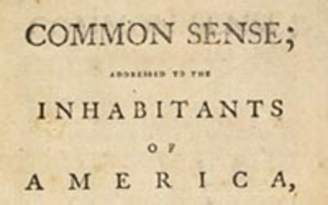 Publishing of the Common Sense