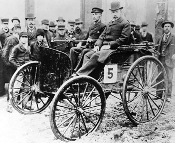 first gasoline automobile