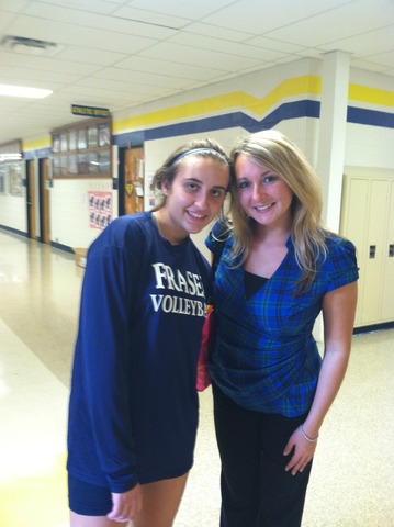 Made the Freshman Volleyball Team