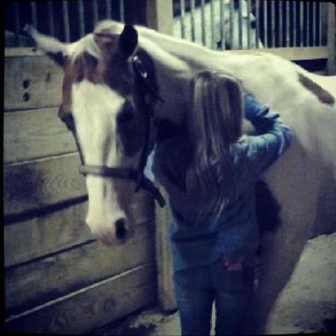 me and brooke yesterday