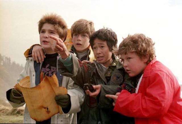 The Goonies follow the map to a creepy, run down restaurant