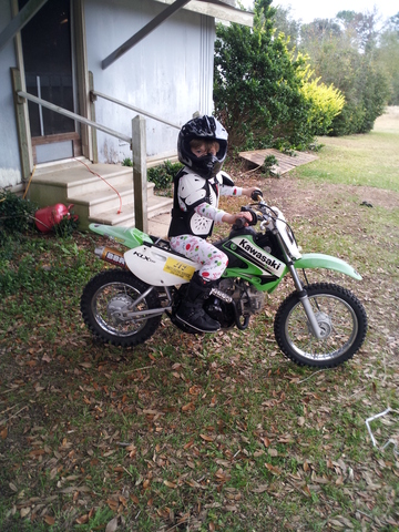 My first dirtbike!