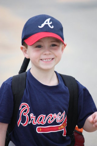 My first day of baseball!