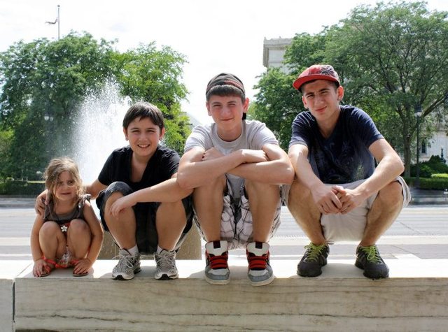 my little brother hunter was born and made me a big brother