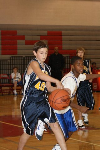 I made the 7th grade basketball team