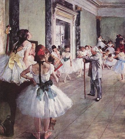 'The Dance Class' - Edgar Degas
