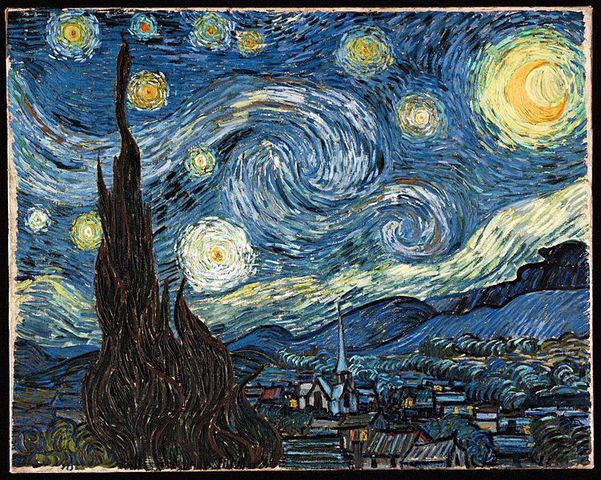 'The Starry Night' - Vincent Van Gogh