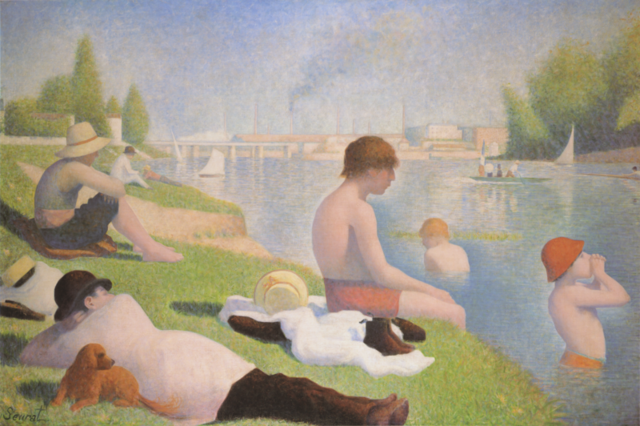 'Bathers at Asnières' - Georges Pierre Seurat