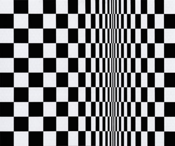 'Movement in Squares' - Bridget Riley
