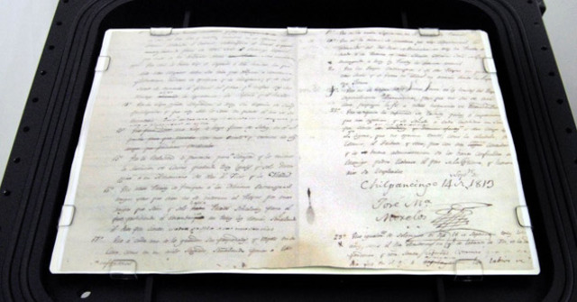 "Sentimientos de la Nación" de Morelos