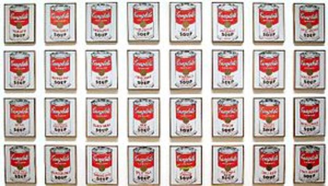 'Campbell's Soup Cans' - Andy Warhol