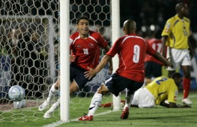 Colombia 0 / Chile 4
