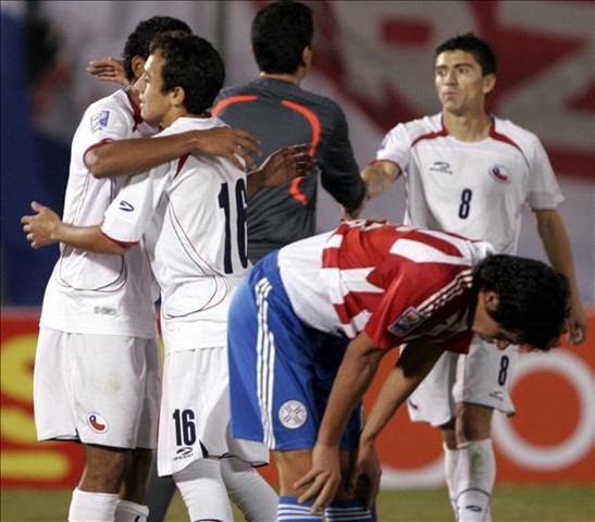 Paraguay 0 / Chile 2